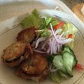 パピーまま's cooksnap of when they made なすのチーズ、ベーコンはさみ揚げ.