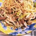 micmo's cooksnap of when they made あっ!という間!サバ缶で絶品♡和風パスタ.