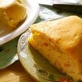 うしたん＊'s cooksnap of when they made ホットケーキＭＩＸのケーキ（バナナ）.