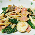 チリチリパンチ's cooksnap of when they made 簡単☆ベーコンときのこのマヨ醤油炒め.