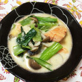 こまっこー's cooksnap of when they made 鮭ときのこのクリーム煮.