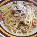 あさここなっつ's cooksnap of when they made カロリー控えめ♪牛乳でクリームパスタ♡.