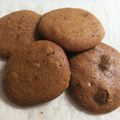 ぷーでござる's cooksnap of when they made 焼きチョコクッキーwith塩.