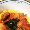 owayou's cooksnap of when they made とろふわ卵と照焼きチキンの親子丼.