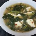 シャア専用料理長's cooksnap of when they made 豆腐とほうれん草★スープ.