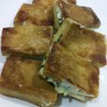 marixxxm's cooksnap of when they made 高野豆腐のチーズサンド焼き.