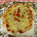 チーム預金's cooksnap of when they made はんぺんでフワフワピザ.