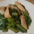 ひとりのユーカリ's cooksnap of when they made 畑菜とあげの煮物.