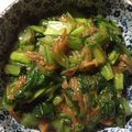 るっち0219's cooksnap of when they made 味付け不要！小松菜のなめ茸和え♡.