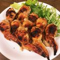 くりとたまご's cooksnap of when they made 肉にくし〜いっ♡手羽先餃子の唐揚げ♡.