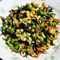 たぬぴぃ★'s cooksnap of when they made ひじきと枝豆のいり卵.