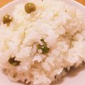 ゆーちゃんまン's cooksnap of when they made グリンピース豆ご飯.