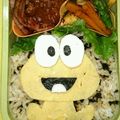 ako❀'s cooksnap of when they made キャラ弁ぴょん吉！.
