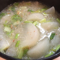okoyuka's cooksnap of when they made カニ缶で簡単＊かぶとカニの煮物.