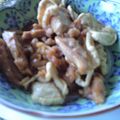SimpleSimon's cooksnap of when they made 鶏ムネ肉と干し大根の甘辛炒め.