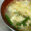 ★きんかん★'s cooksnap of when they made ニラ＊玉 中華風スープ.