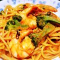 マスネ's cooksnap of when they made 海老トマトクリームパスタ● トマトソース.