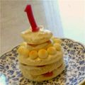 xiahmana's cooksnap of when they made 1歳のバースデーケーキ.