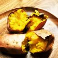 颯太くんママ's cooksnap of when they made 超簡単！ﾄｰｽﾀｰでほっこり焼き芋.