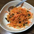 irunon's cooksnap of when they made 人参とクルミのオレンジ風味ラペ.