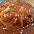 ぺっぺぺ72's cooksnap of when they made ビーフシチューハンバーグ.
