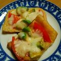 あっこ908's cooksnap of when they made トマトとアボカドの油揚げチーズ焼き.