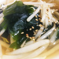 しばーちゃん's cooksnap of when they made もやしとわかめのスープ.