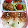 雪乃☆'s cooksnap of when they made 節分＊赤鬼オムライスのキャラ弁.