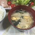 まさたかまま's cooksnap of when they made ＊プチッと鍋で簡単♪えのたまスープ＊.