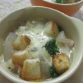 miyuki12's cooksnap of when they made オニオングラタンスープ風.