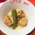 あじゅん○°'s cooksnap of when they made 高野豆腐と絹さやの煮物.