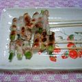 watyami's cooksnap of when they made アスパラの豚肉巻き串.
