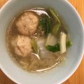 おももまん's cooksnap of when they made 簡単鶏団子中華スープ.