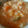 ☆上雲☆'s cooksnap of when they made キムチで簡単・美味しい!!中華風おかゆ☆.