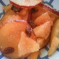 あっきー113's cooksnap of when they made サツマイモとリンゴの重ね煮.