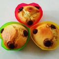 Kou❦K's cooksnap of when they made サックリ美味♪酒粕＆チョコレートマフィン.