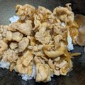 はるいろいちご's cooksnap of when they made 簡単やわらか★豚丼.