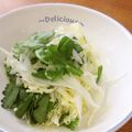 あぐうあ's cooksnap of when they made 白菜と春菊のナムル.