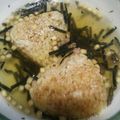 キラキラ星人☆'s cooksnap of when they made 小腹が空いたら(^^)おにぎり茶漬け.