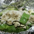 キラキラ星人☆'s cooksnap of when they made 鮭のしょうゆバターホイル焼き.