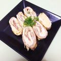 めぐまろろ's cooksnap of when they made いなりの余りで♪味付き油揚げ入り卵焼き.