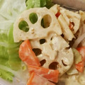 晩ごはん迷子's cooksnap of when they made めちゃ簡単♪れんこんのごまマヨサラダ.
