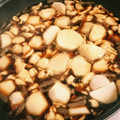 クックQLO7M4☆'s cooksnap of when they made 鶏皮で節約☆里芋との照り煮.