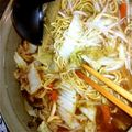 ｸﾏﾋﾟ's cooksnap of when they made 激うま☆とろーり感動ちゃんぽんもやし鍋.