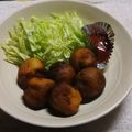 スピコちゃん's cooksnap of when they made 鶏だんごでアメリカンドック.