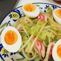 あづちん☆☆☆'s cooksnap of when they made ゆで卵のキャベツもやしとろみあんかけ❤.