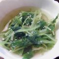 labi's cooksnap of when they made 柚子胡椒で三つ葉のおひたし.