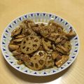 クック1E2A7L☆'s cooksnap of when they made 蓮根、しいたけ、鶏肉の甘酢炒め.