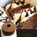 ロコミー's cooksnap of when they made ノンオイル☆チョコバナナシフォンケーキ.