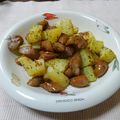 ゆうさんよりさん's cooksnap of when they made 簡単！ソーセージとじゃがいもの炒めもの.
